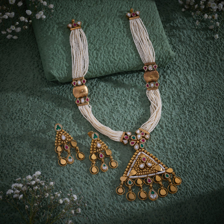 Trioona Pearlwyn Necklace Set