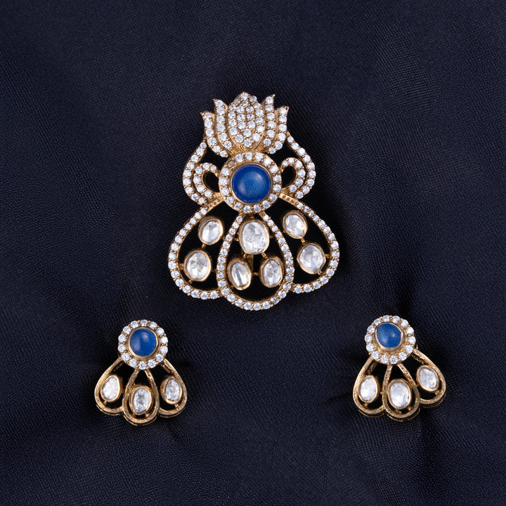 Indigo Pendant Set