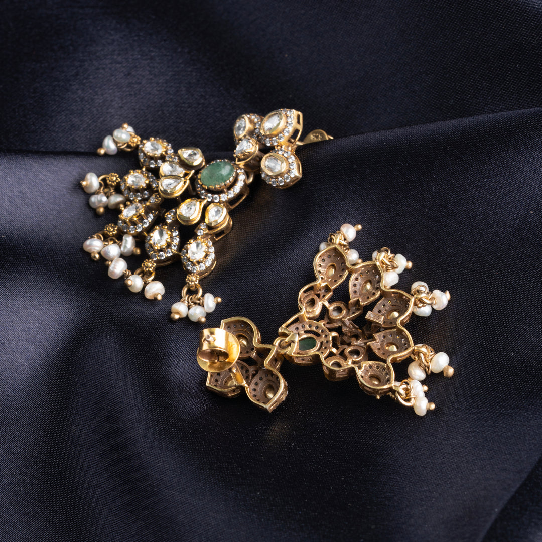 Florence Polki Pendant Set