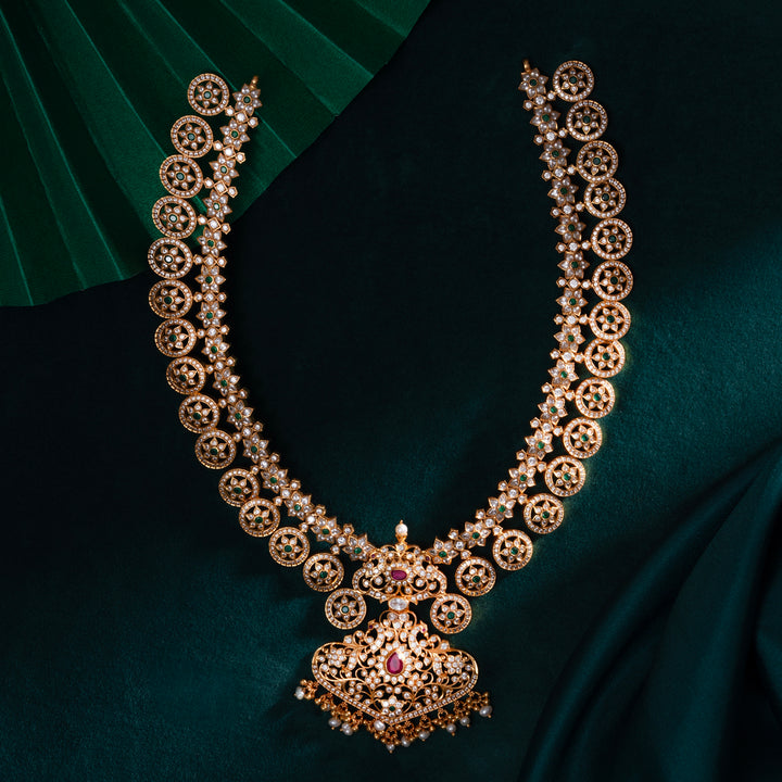 Pushpa Kalash Long Necklace