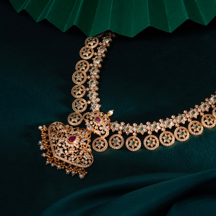 Pushpa Kalash Long Necklace