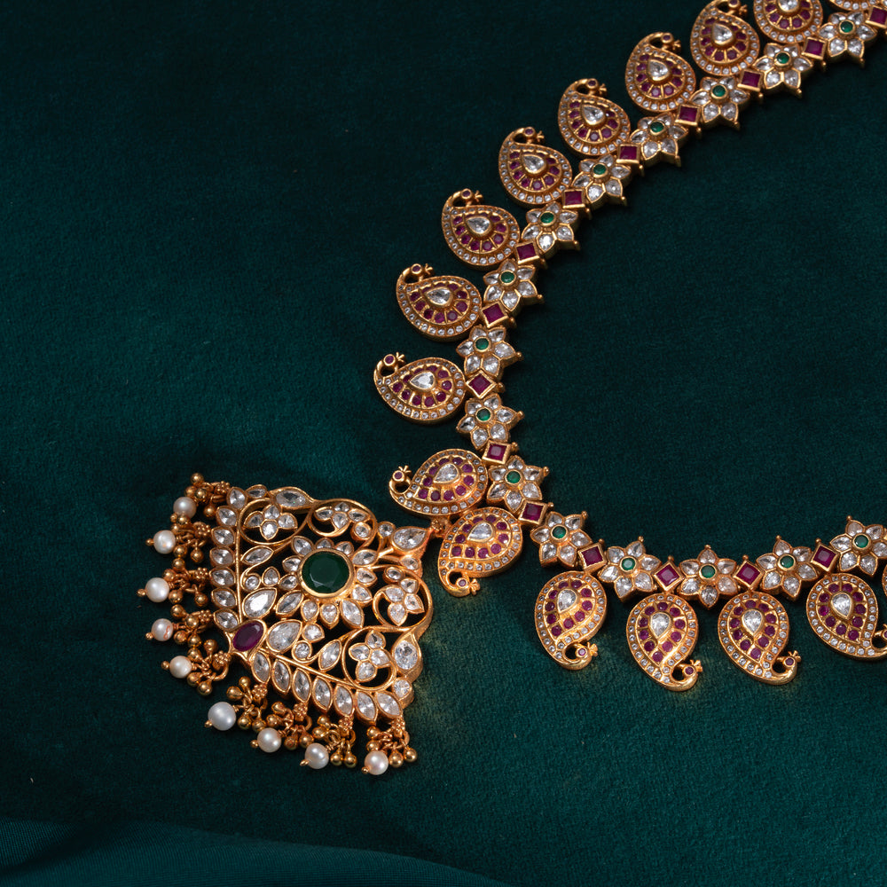 Panchami Pushpa Long Necklace