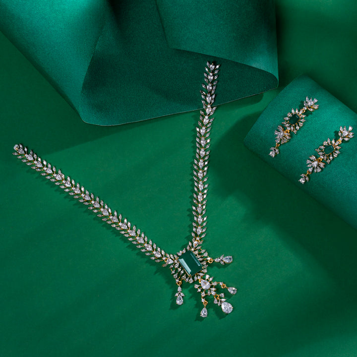 Hira Vatika Necklace Set