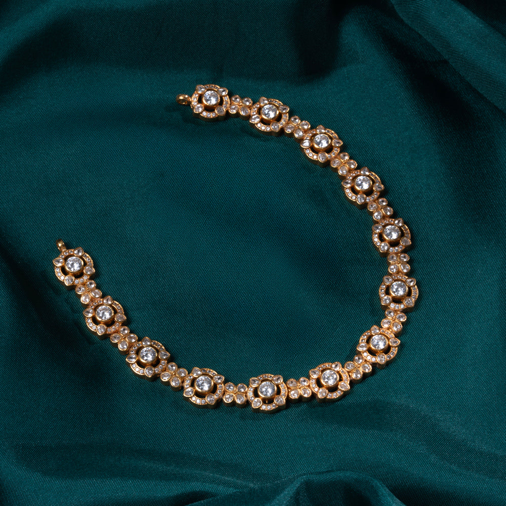Crystal Bloomline Short Necklace