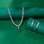 Ruhani Tear Necklace Set