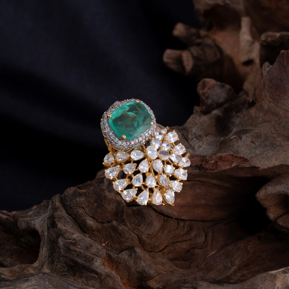 Elira Emerald Studs