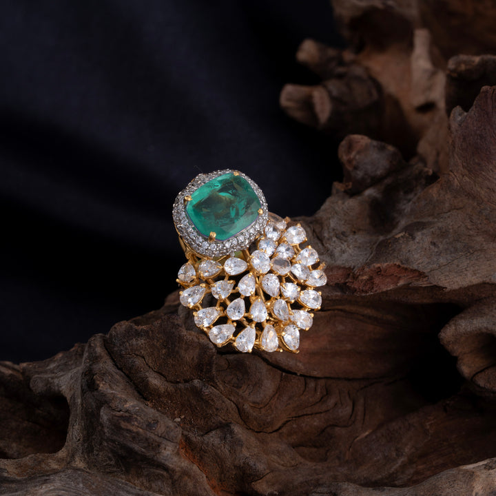 Elira Emerald Studs