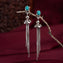 Rajeswari Oxidised Danglers