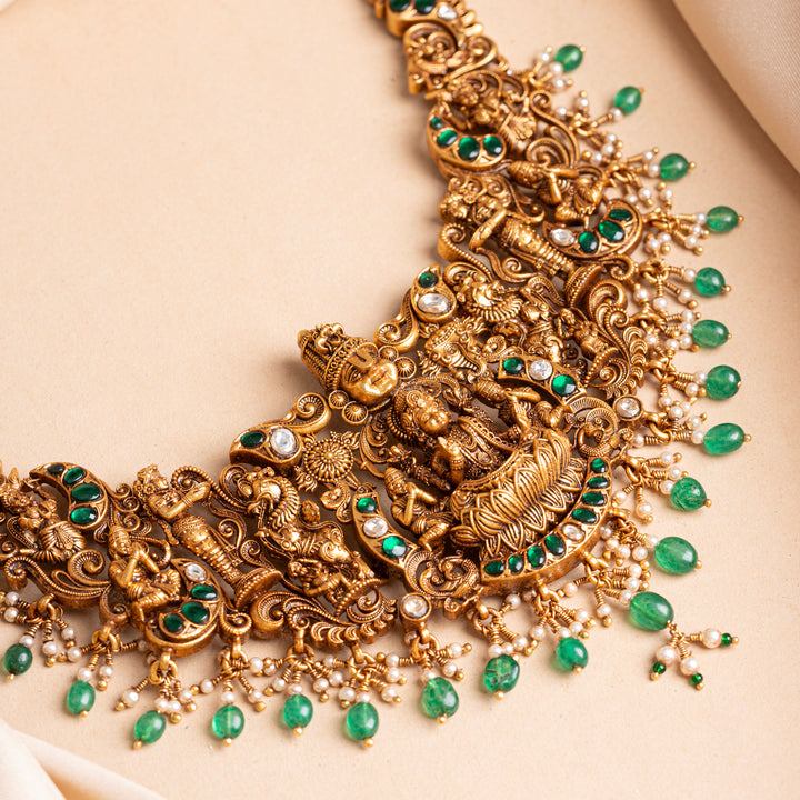Shridevi-Vishnu Short Necklace