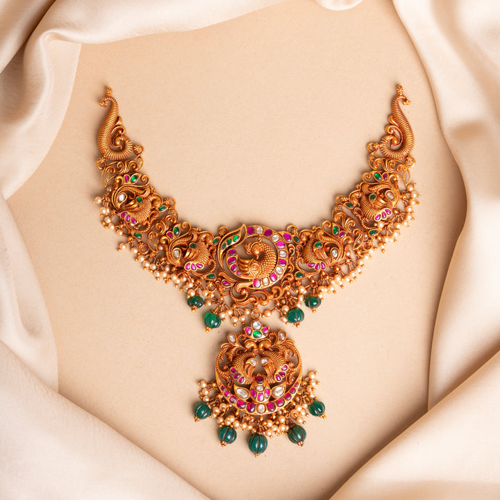ChandraMayura Short Necklace
