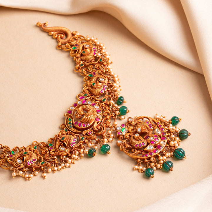 ChandraMayura Short Necklace