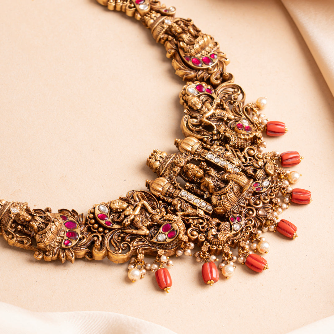 Torana Lakshmi Short Necklace