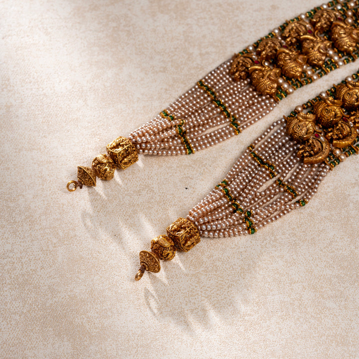 Trideva Alankara Long Necklace