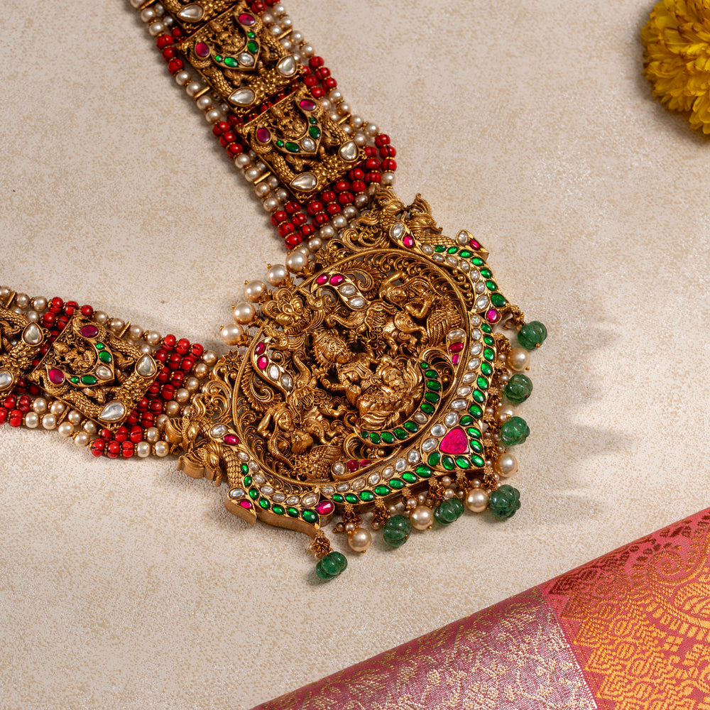 Shri Shravani Gaja Long Necklace