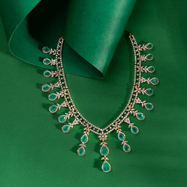 Greenfire Shine Necklace Set