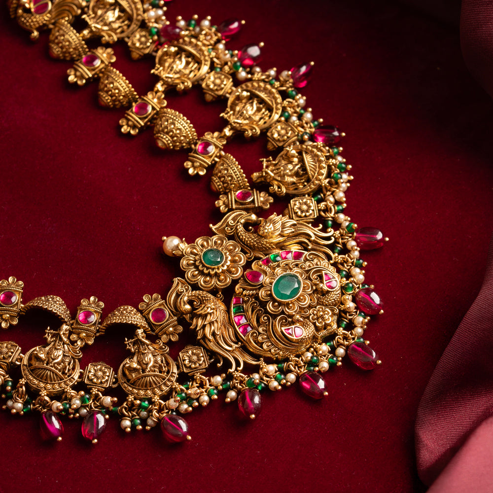 Morli Krishna Necklace Set