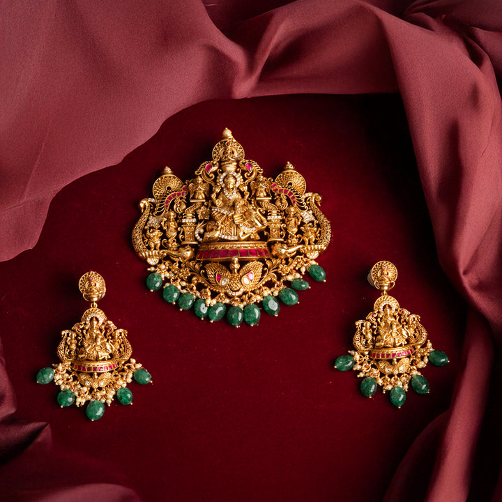 Sri Garudavahini Pendant Set