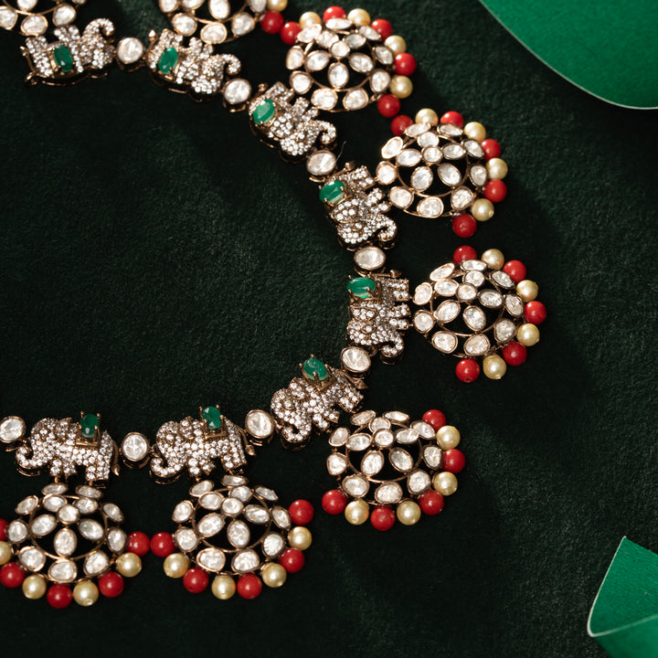 Gajpushpa Necklace Set