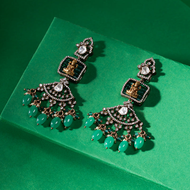 Padma Smaragda Necklace Set