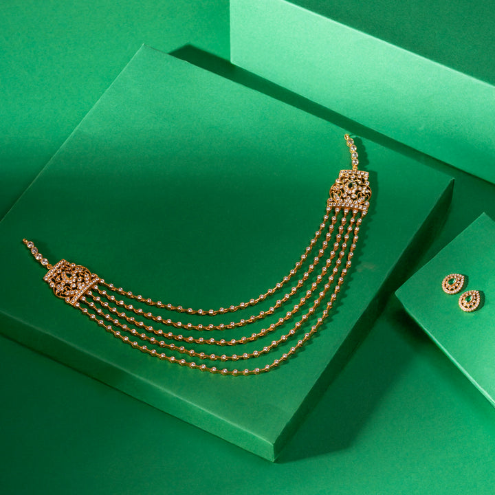 Panchladi Sitara Necklace Set