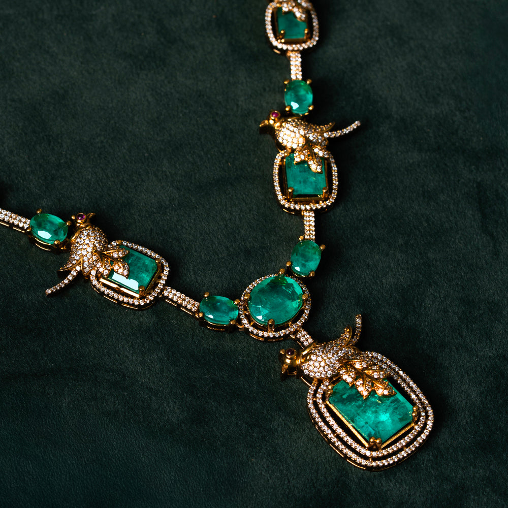 Bird of Paradise Necklace Set