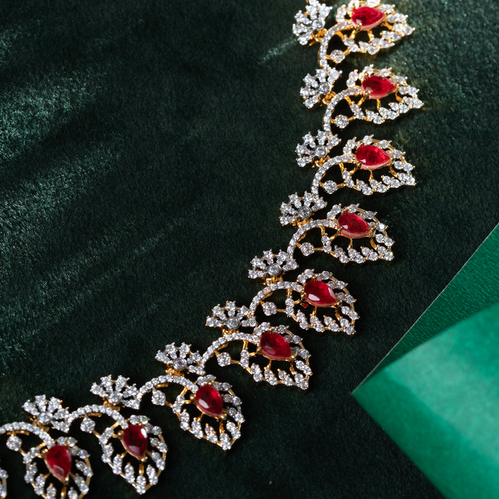 Noor-e-Gulabi Necklace Set