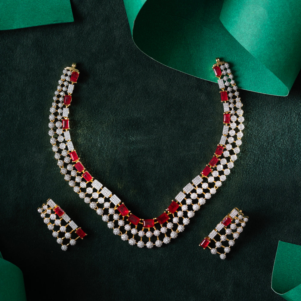 Dramatic Flair Necklace Set