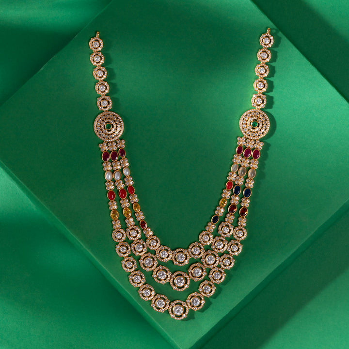 CZ Navatrio Necklace