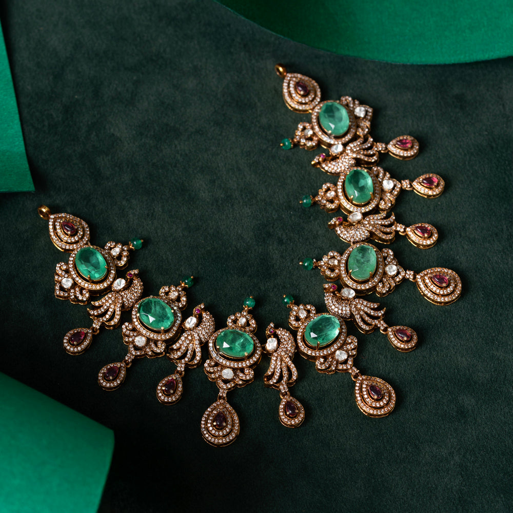 Plume of Paradise Necklace Set