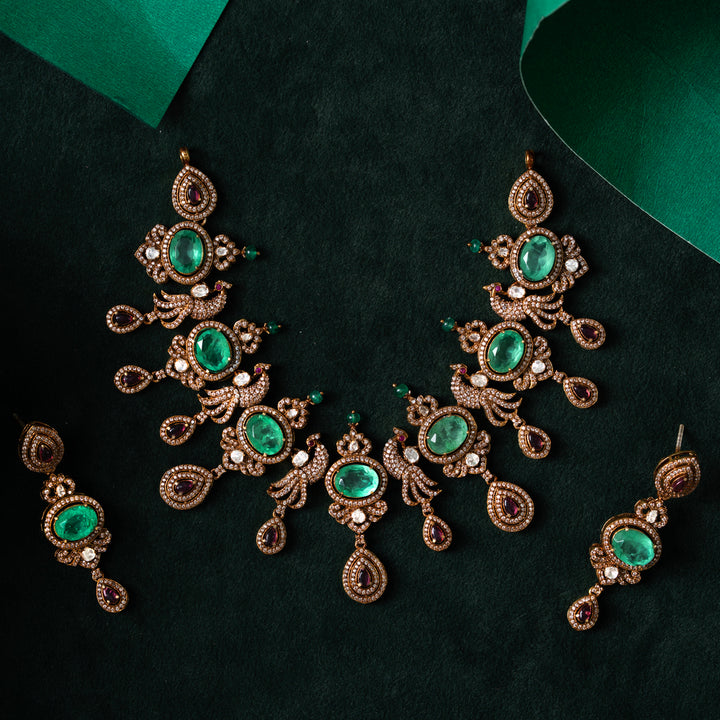 Plume of Paradise Necklace Set