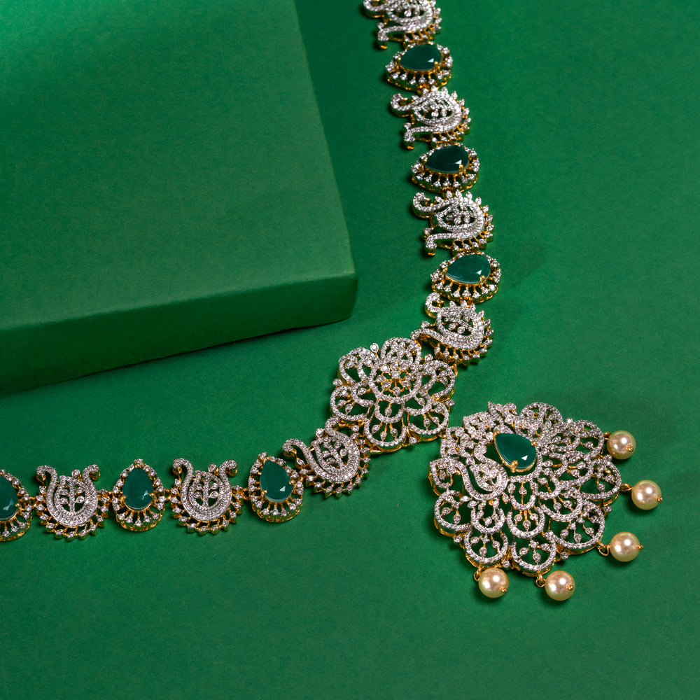 Morni Phool Long Necklace Set