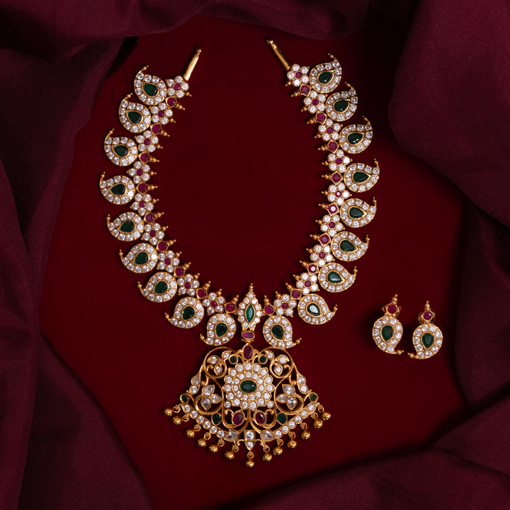 Mangai Ratna Addige Necklace Set