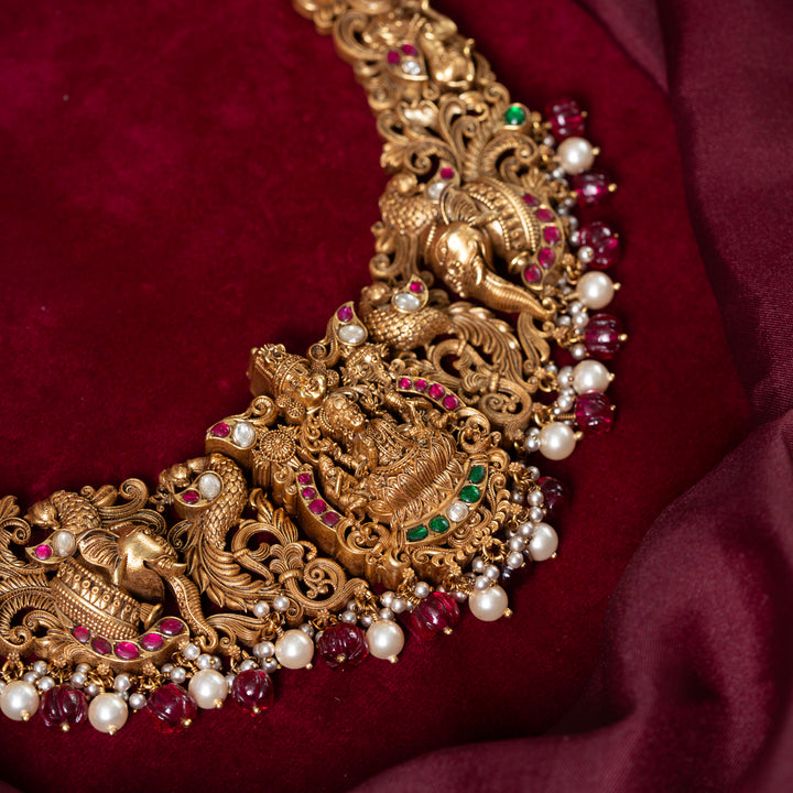 Tripurasundari Short Necklace