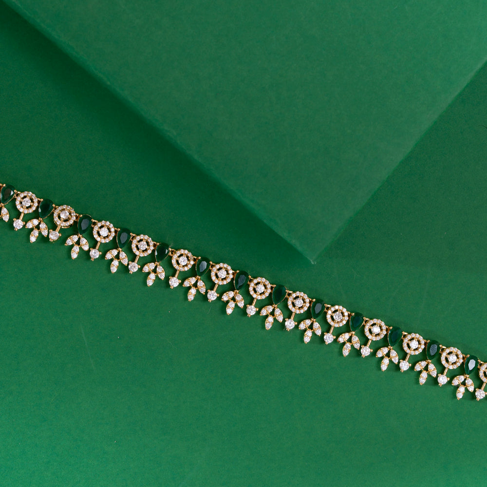 Crystal Canopy Necklace Set