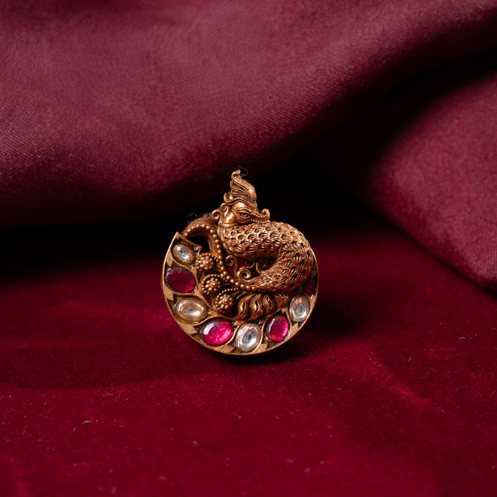 Peacock Glint Studs