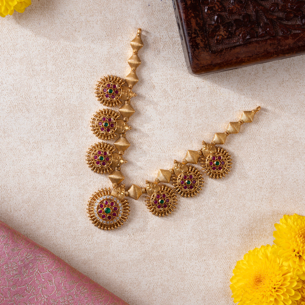 Gulzar Jali Necklace Set