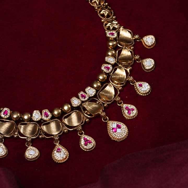 Meenakari Muse Necklace Set