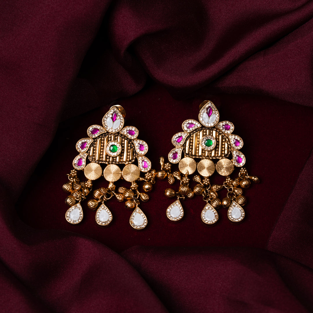 Veerangana Veni Long Necklace Set