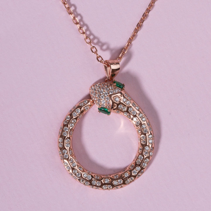 Ananta Coil Chain Pendant
