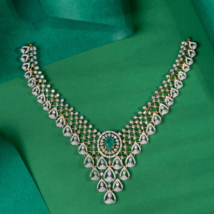 Crystallis Drape Necklace Set