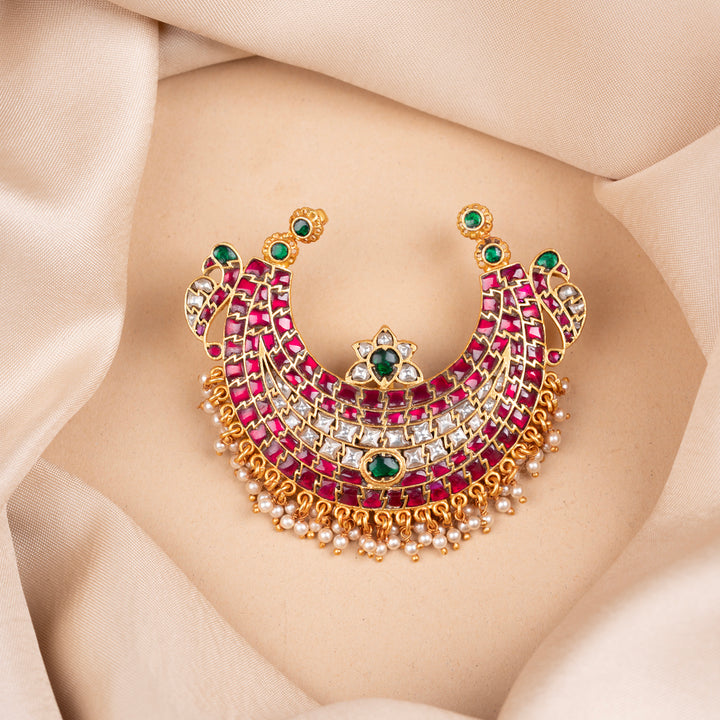 Kundan Chandrika Pendant