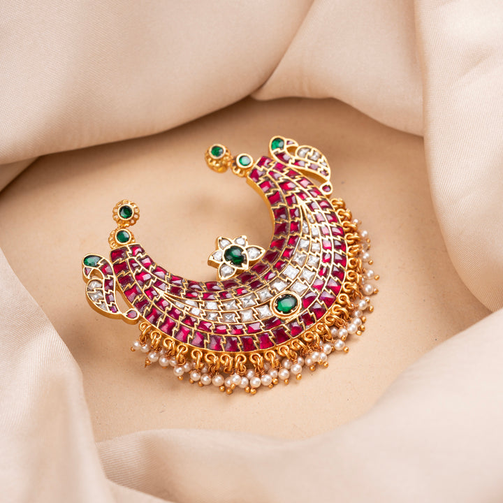 Kundan Chandrika Pendant