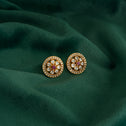 Ruby Starlight Stud Earrings
