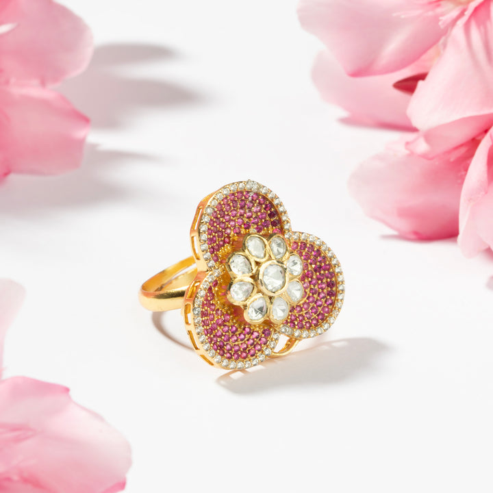 Blush Fleur Ring