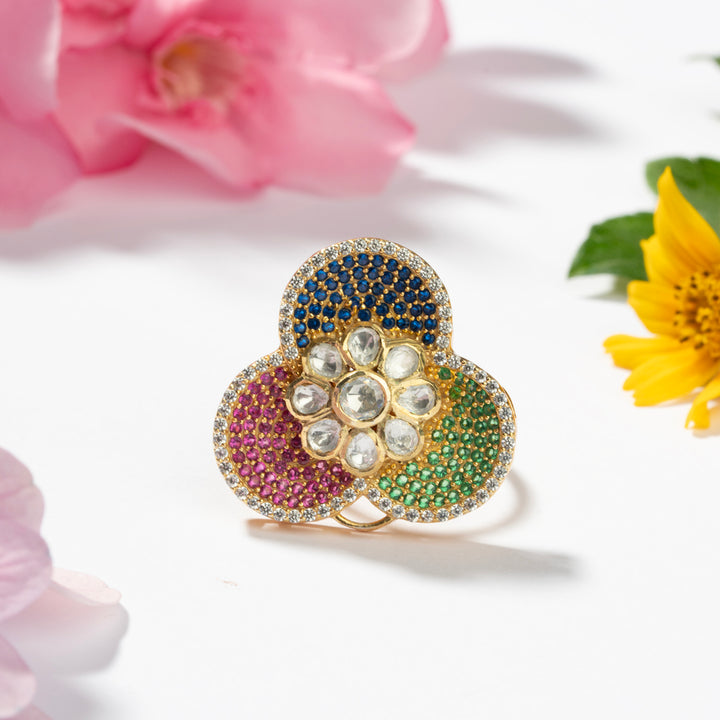 Blush Fleur Ring