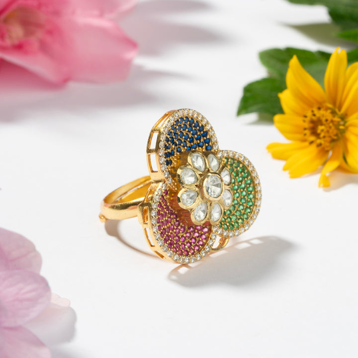 Blush Fleur Ring