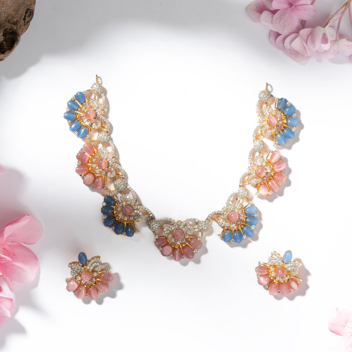 Twilight Orchid Necklace Set
