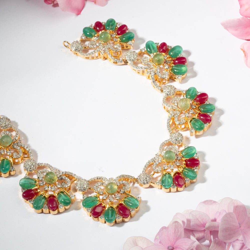 Twilight Orchid Necklace Set