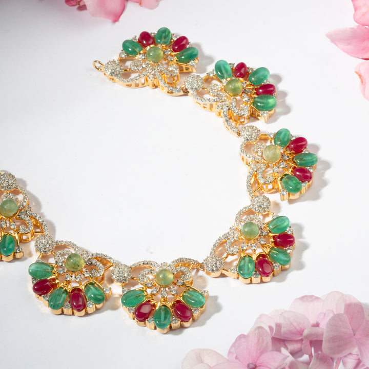 Twilight Orchid Necklace Set