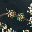 Starlit Bloom Stud Earrings